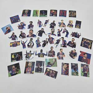 50 Piece Lionel Messi Soccer Star Stickers Football‎ Rakuten 10 Qatar Pro